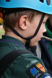 cub in helmet